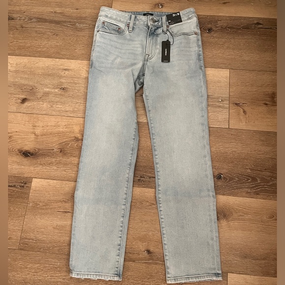 Express Men's Slim Light Wash Jeans -